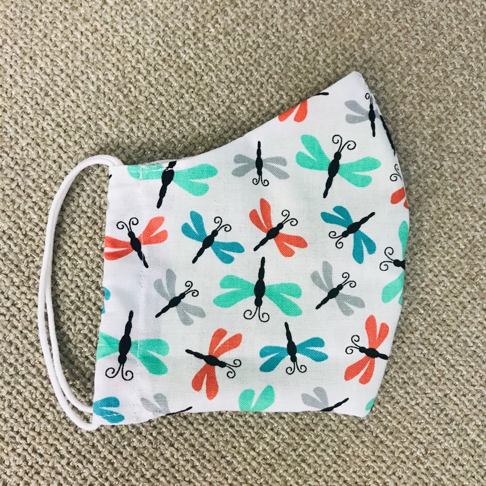 Cotton Face Mask w/ Filters / Reusable & Washable.